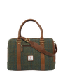 Harris Tweed Rodel Holdall Bag - Green HB w/OC