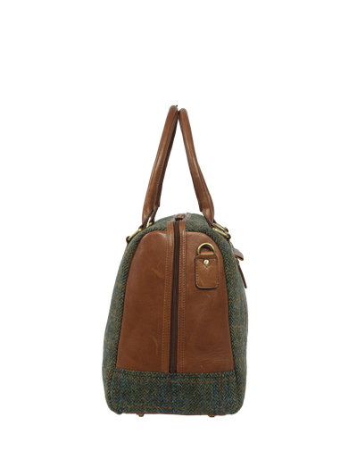 Harris Tweed Rodel Holdall Bag - Green HB w/OC