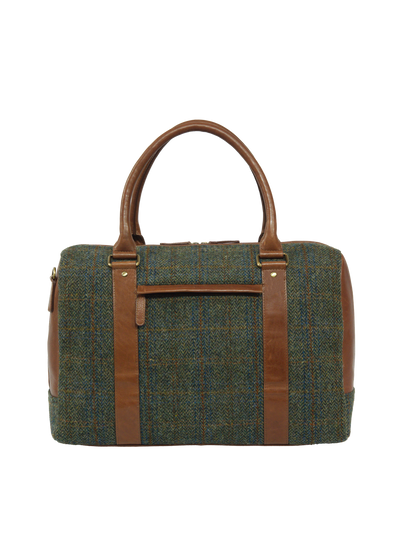 Harris Tweed Rodel Holdall Bag - Green HB w/OC
