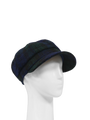Harris Tweed Bakerboy Cap - Blackwatch Tartan (HH)