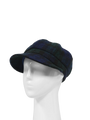 Harris Tweed Bakerboy Cap - Blackwatch Tartan (HH)