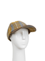 Harris Tweed Baseball Cap - Lichen (Tan Brim) (HH)