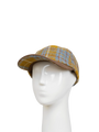 Harris Tweed Baseball Cap - Lichen (Tan Brim) (HH)