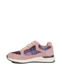 Harris Tweed Rosie Trainers - Pink/Blue Tartan