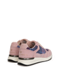 Harris Tweed Rosie Trainers - Pink/Blue Tartan