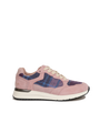 Harris Tweed Rosie Trainers - Pink/Blue Tartan