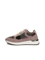 Harris Tweed Rosie Trainers - Pink/Green Tartan