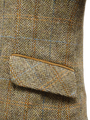 Harris Tweed Sandra Coat Bracken Herringbone