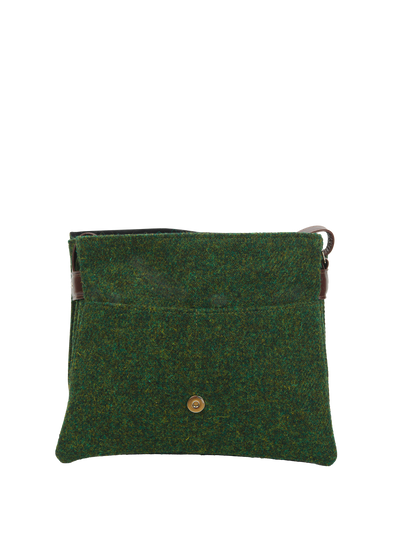 Harris Tweed Scalpay Bag 352 (Brown Leather)