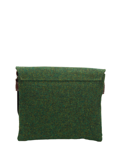 Harris Tweed Scalpay Bag 352 (Brown Leather)