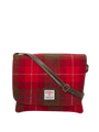 Harris Tweed Scalpay Bag A001 (Brown Leather)