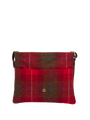 Harris Tweed Scalpay Bag A001 (Brown Leather)