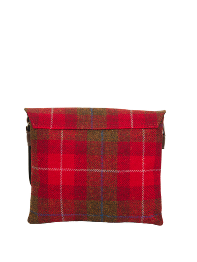 Harris Tweed Scalpay Bag A001 (Brown Leather)