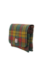 Harris Tweed Scalpay Bag A0194 (Brown Leather)