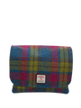 Harris Tweed Scalpay Bag A0195 (Brown Leather)