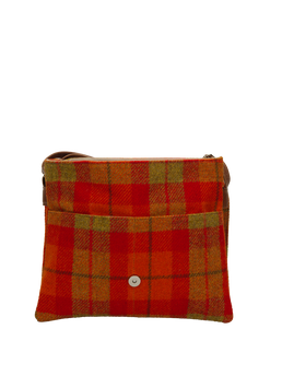Harris Tweed Scalpay Bag - A0196 (Tan Leather)