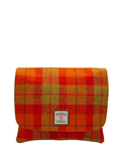 Harris Tweed Scalpay Bag - A0196 (Tan Leather)