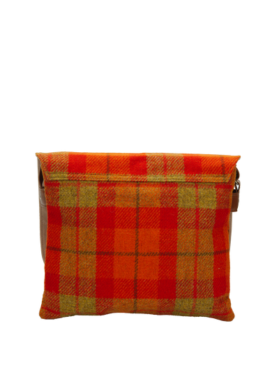Harris Tweed Scalpay Bag - A0196 (Tan Leather)