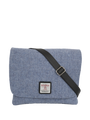 Harris Tweed Scalpay Bag - 228 (Black Leather)