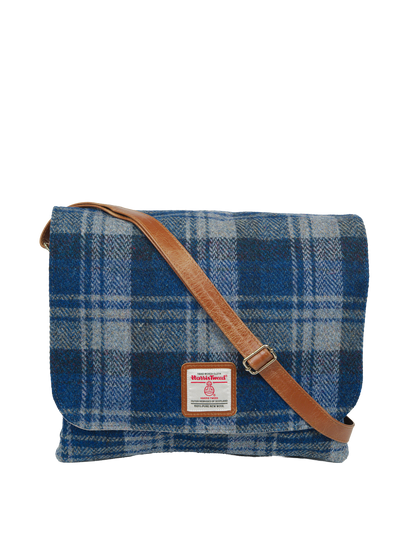 Harris Tweed Scalpay Bag - A0237 (Tan Leather)