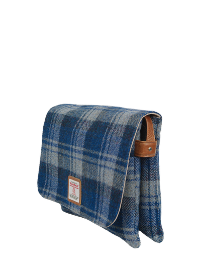 Harris Tweed Scalpay Bag - A0237 (Tan Leather)