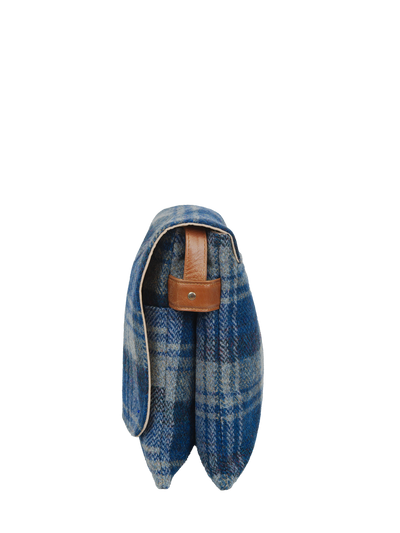 Harris Tweed Scalpay Bag - A0237 (Tan Leather)
