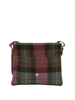 Harris Tweed Scalpay Bag A0254 (Tan Leather)