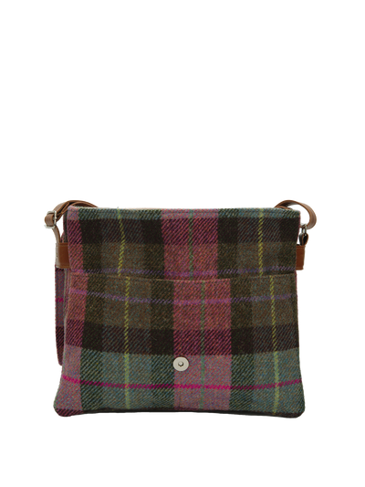 Harris Tweed Scalpay Bag A0254 (Tan Leather)