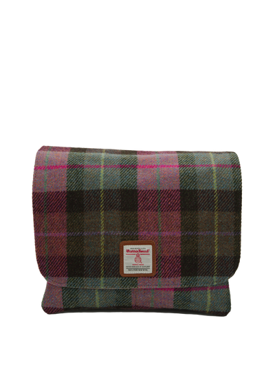 Harris Tweed Scalpay Bag A0254 (Tan Leather)