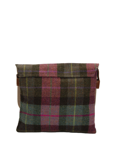 Harris Tweed Scalpay Bag A0254 (Tan Leather)