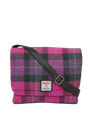 Harris Tweed Scalpay Bag - A0257 (Black Leather)