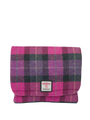 Harris Tweed Scalpay Bag - A0257 (Black Leather)