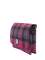 Harris Tweed Scalpay Bag - A0257 (Black Leather)