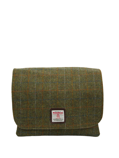 Harris Tweed Scalpay Bag HB103 (Brown Leather)