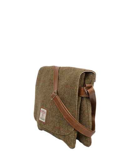 Harris Tweed Scalpay Bag - HB67 (Tan Leather)