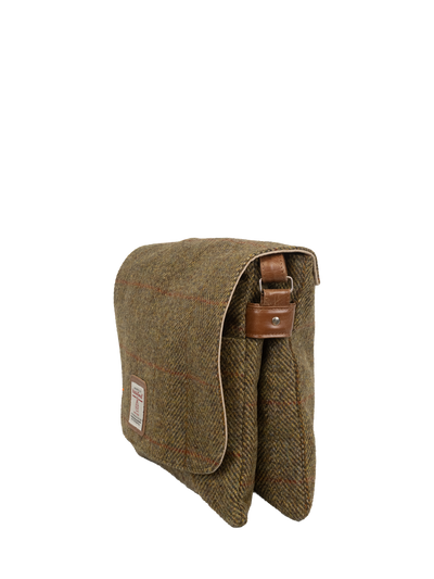 Harris Tweed Scalpay Bag - HB67 (Tan Leather)