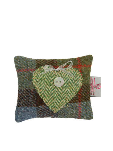 Harris Tweed Scented Drawer Sachet - A017/NHB1 (Heart)