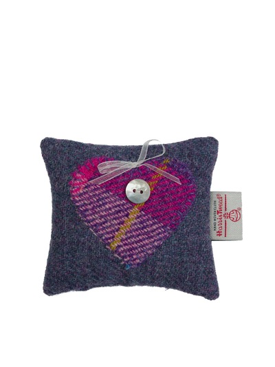 Harris Tweed Scented Drawer Sachet - 305/A090 (Heart)