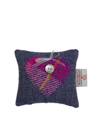 Harris Tweed Scented Drawer Sachet - 305/A090 (Heart)