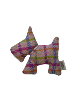 Harris Tweed Lavender Scottie Dog A0159
