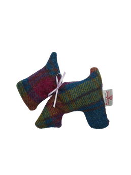 Harris Tweed Lavender Scottie Dog A0195
