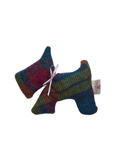 Harris Tweed Lavender Scottie Dog - A0195