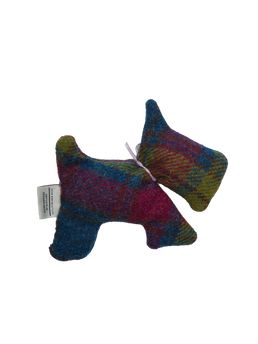 Harris Tweed Lavender Scottie Dog A0195