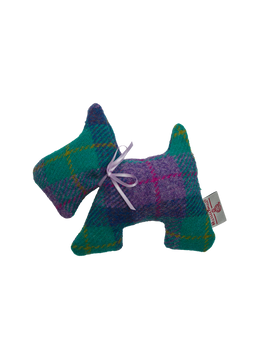Harris Tweed Lavender Scottie Dog A0222