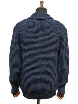 Shawl Neck Cardigan Navy