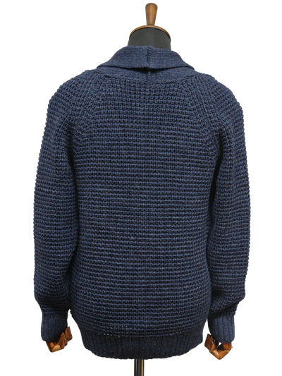 Shawl Neck Cardigan Navy