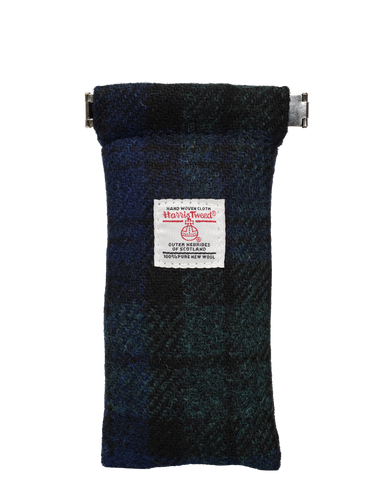 Harris Tweed Snap Spec Case - Blackwatch (GA)