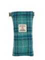 Harris Tweed Snap Spec Case - Blue wCream OC (GA)