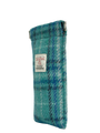 Harris Tweed Snap Spec Case - Blue wCream OC (GA)