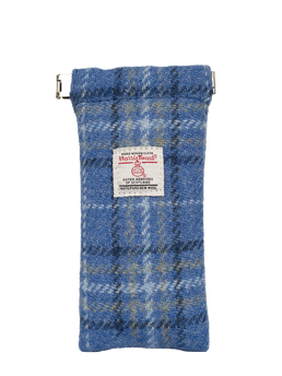 Harris Tweed Snap Spec Case - Blue w/OC (GA)